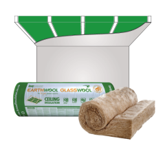 Earthwool® glasswool Ceiling Insulation rolls 150mm × 1200mm × 7000mm R3.6